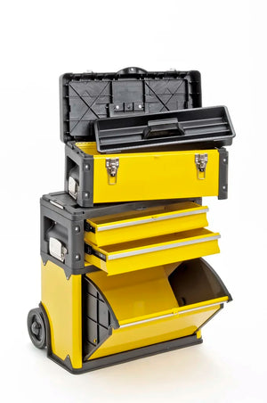 Carrello portautensili a 2 scomparti 1k.2.1 giallo