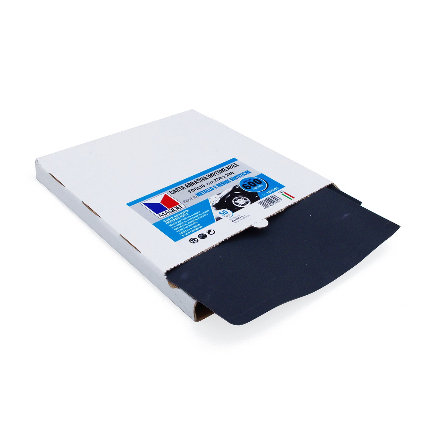 Foglio carta abrasiva impermeabile per carrozzeria grana 180