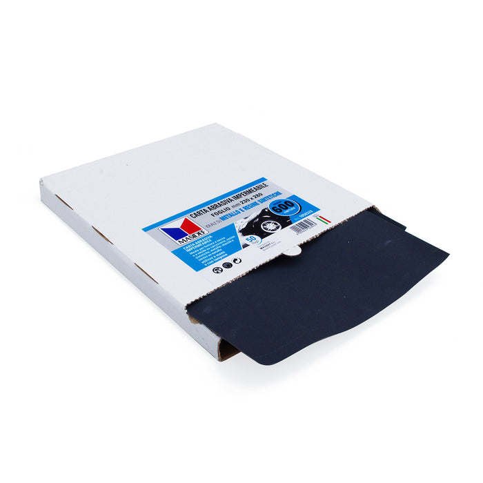 Foglio carta abrasiva impermeabile per carrozzeria grana 180