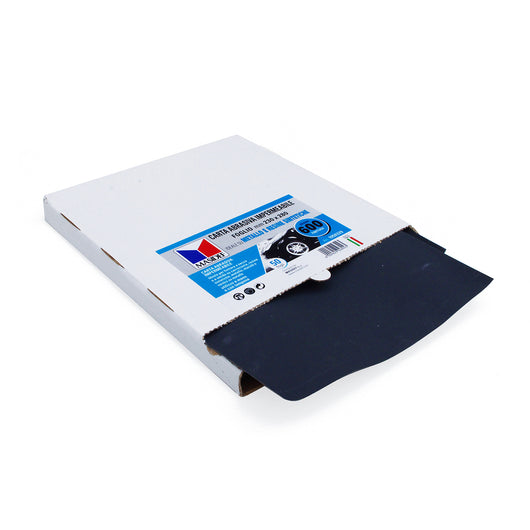 Foglio carta abrasiva impermeabile per carrozzeria grana 600