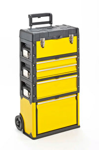 Carrello portautensili a 4 vie 1k.1.2.1, colore giallo