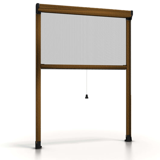ZANZARIERE PER FINESTRA Rovere/160 cm/80 cm