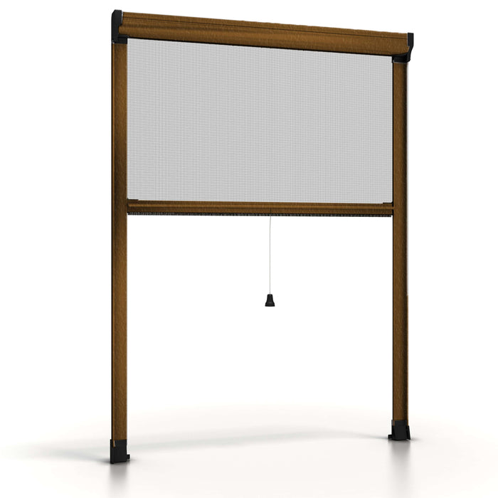 ZANZARIERE PER FINESTRA Rovere/160 cm/80 cm