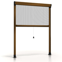 ZANZARIERE PER FINESTRA Bronzo/150 cm/60 cm