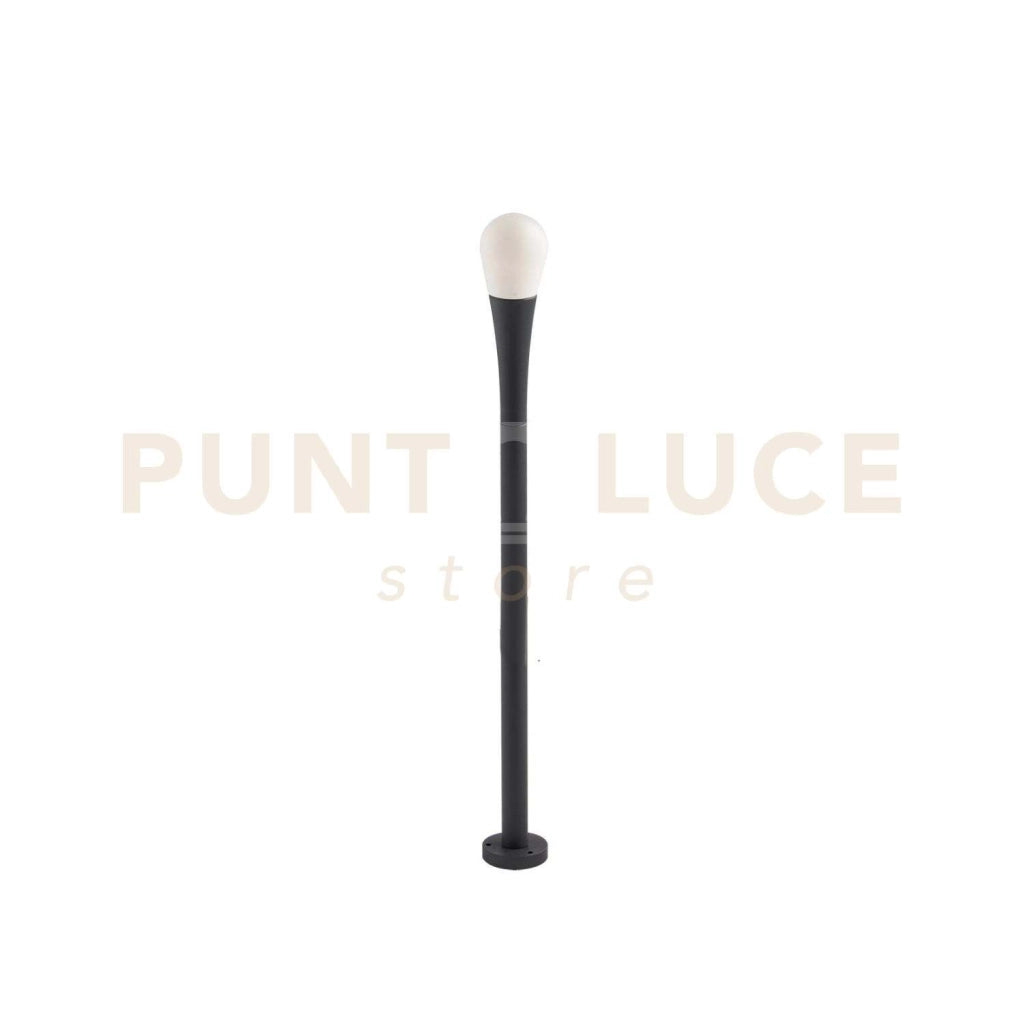 PALO PER ESTERNO DROP ANTRACITE 1 LUCE ATTACCO G9 IP65 5X54CM