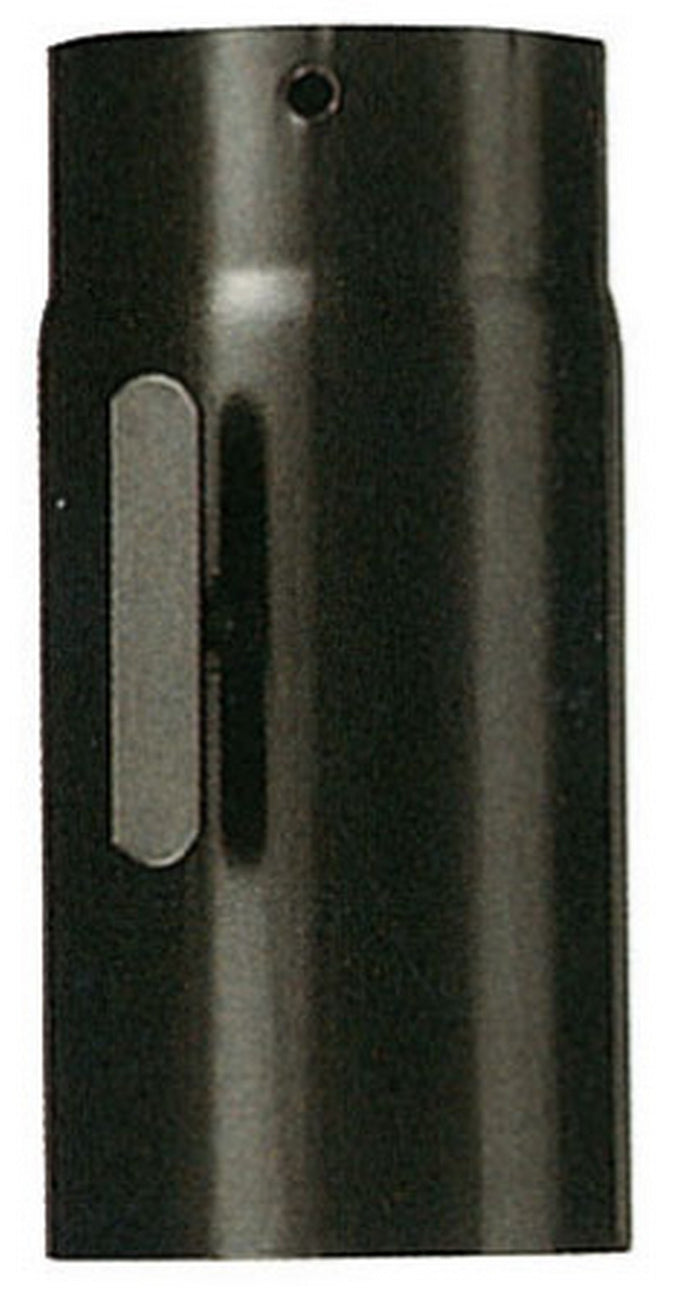 tronchetto con serranda in acciaio porcellanato h25 cm diametro 15 cm colore nero opaco cod:ferx.10510