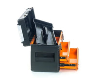 Cassetta degli attrezzi, 2 cassetti arancione