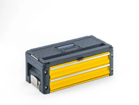 Modulo di estensione per cassetta portautensili a 2 cassetti giallo
