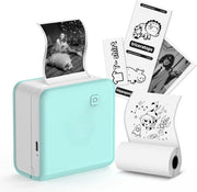 Stampante Portatile Mini - Fotostampante - Stampante da Palmo - Stampante Mobili - Fotocamera Stampante
