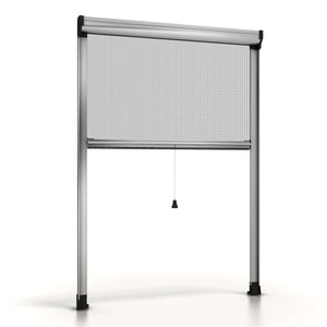 ZANZARIERE PER FINESTRA Avorio/160 cm/80 cm