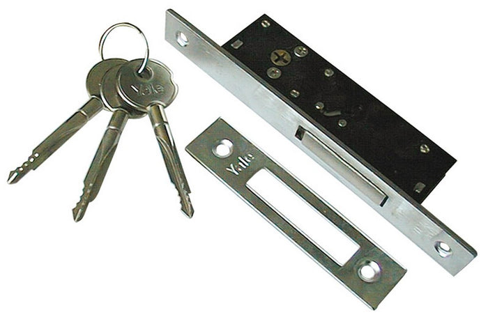 serratura alluminio infilare 1m art. yf5820 e.20 - f.22 cod:ferx.vit14879