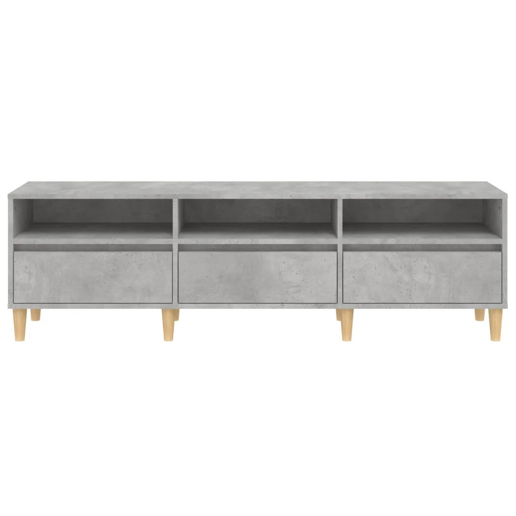 Mobile TV | Armadietto TV | Mobile Porta TV Grigio Cemento 150x30x44,5 cm Legno Multistrato