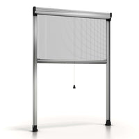 ZANZARIERE PER FINESTRA Bronzo/150 cm/60 cm