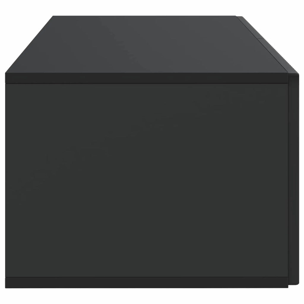 Mobile Porta TV da Muro Nero 78,5 x 41 x 30 cm 898516