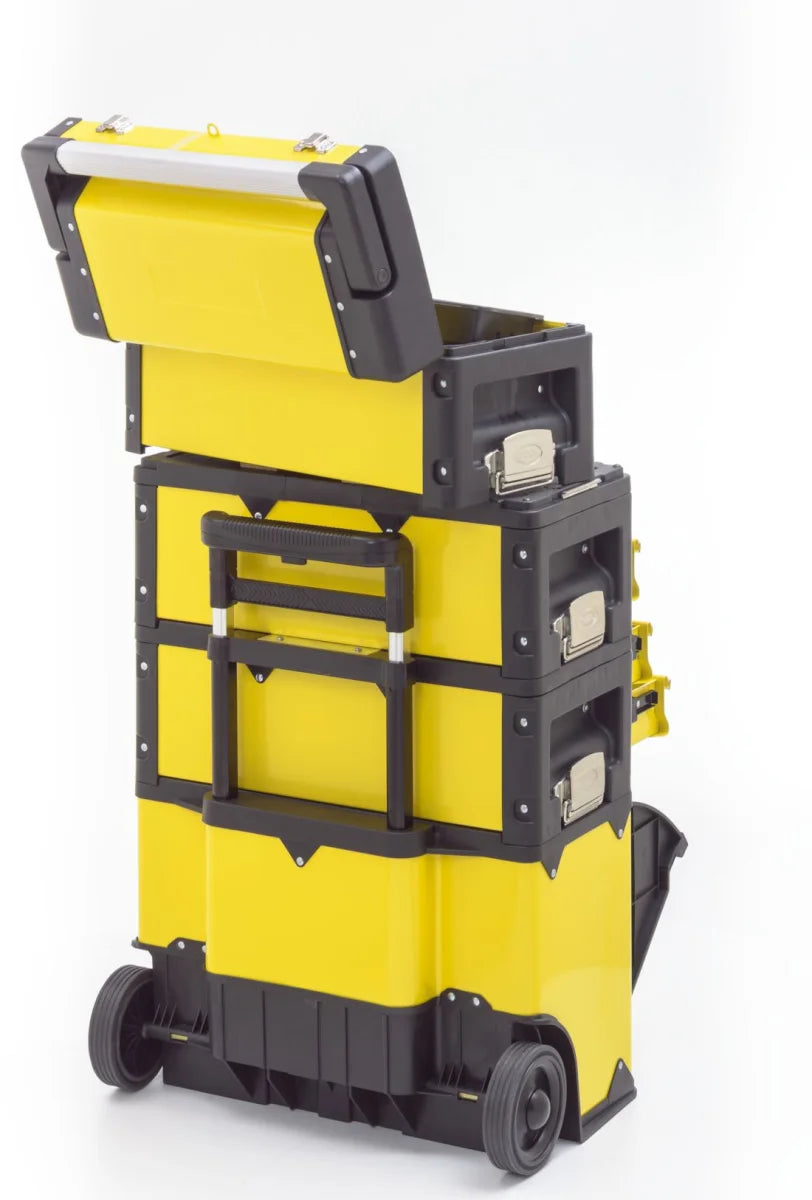 Carrello portautensili a 4 vie 1k.2.2.1 Comfort, colore giallo