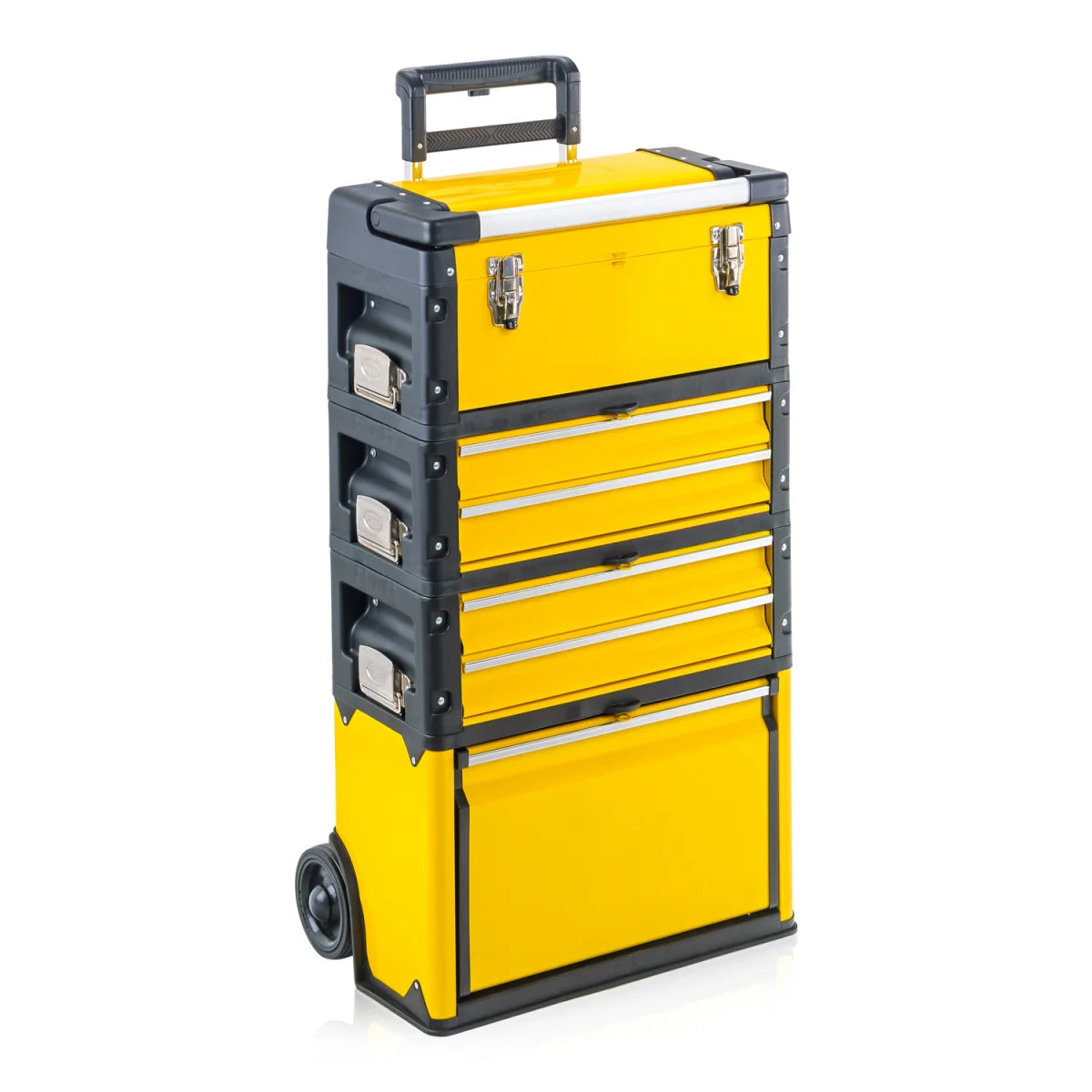 Carrello portautensili a 4 vie 1k.2.2.1 Comfort, colore giallo