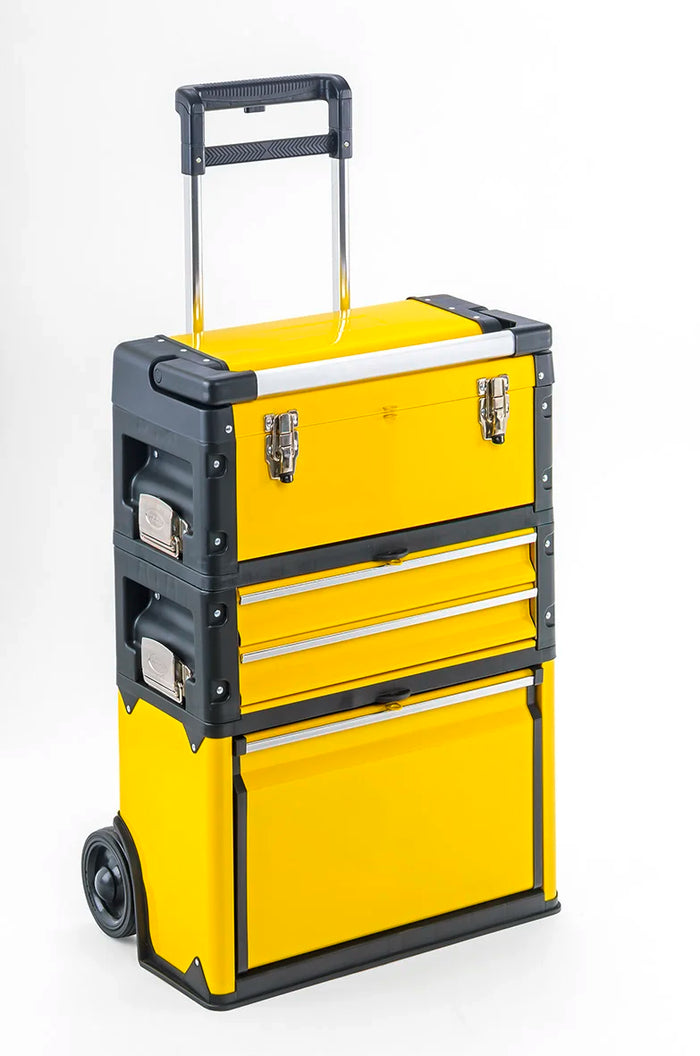 Carrello portautensili a 3 scomparti 1k.2.1 Comfort giallo