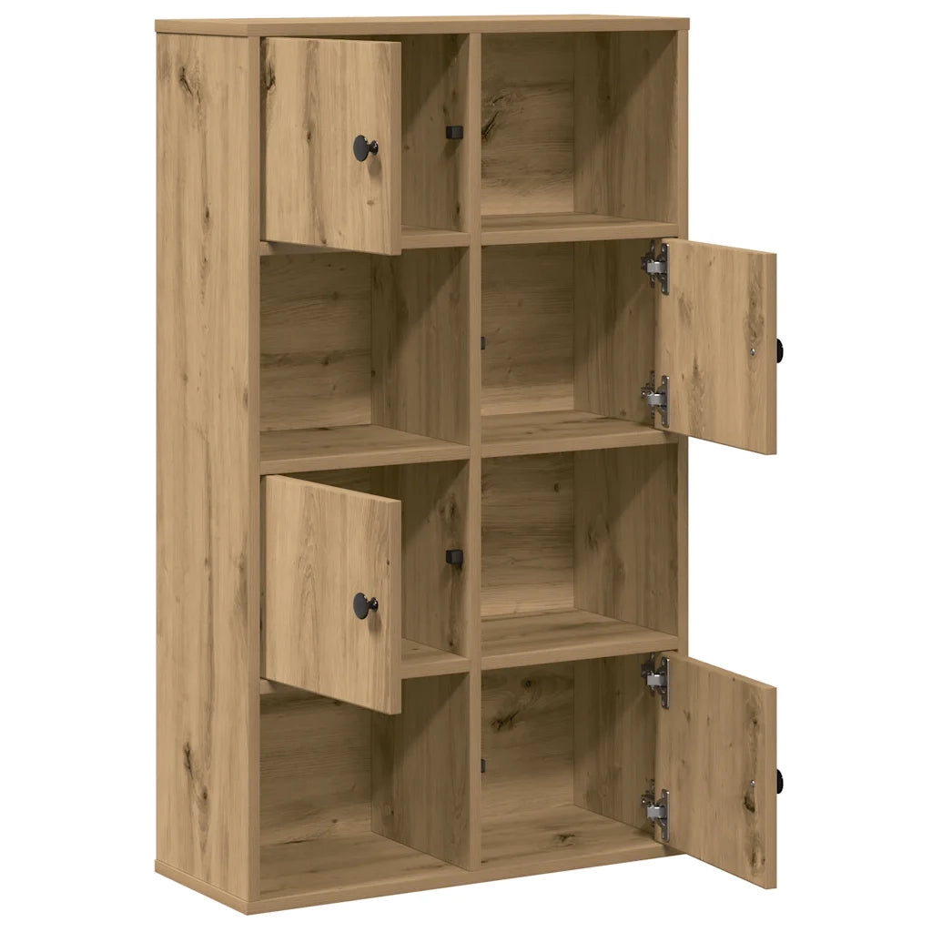 Libreria Rovere Artigianale 60x24x101,5 cm in Legno Multistrato 860399