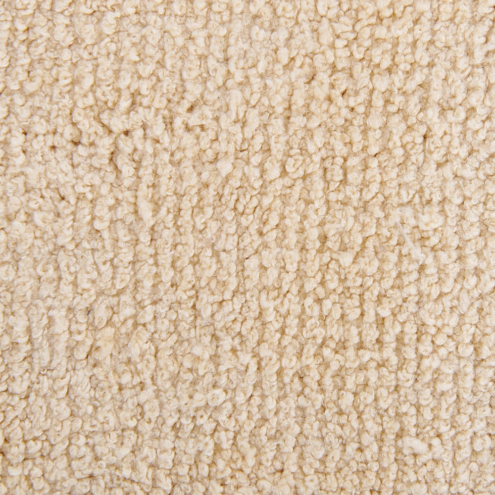 Tappeto tappetino Moquette Poliestere Beige e Nero a pelo lungo motivo geometrico a rombi 200 x 200 cm