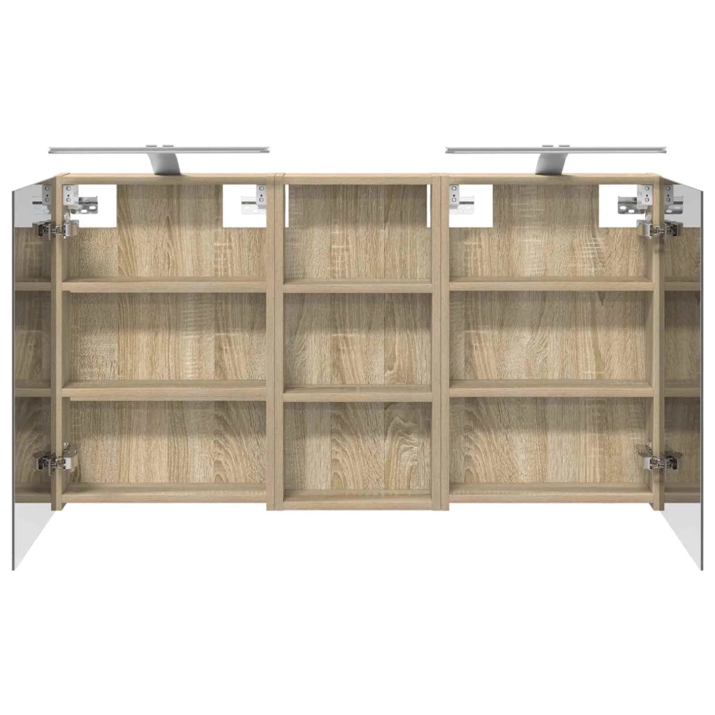 Set di Armadi da Bagno con porta 3 pcs 110 x 10,5 x 60,5 cm 3403722
