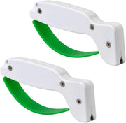 Set di 2 affilatrici per coltelli da cucina - Affilatrice manuale professionale, sfilatrici - Lavorazione, affilatura e riparazione