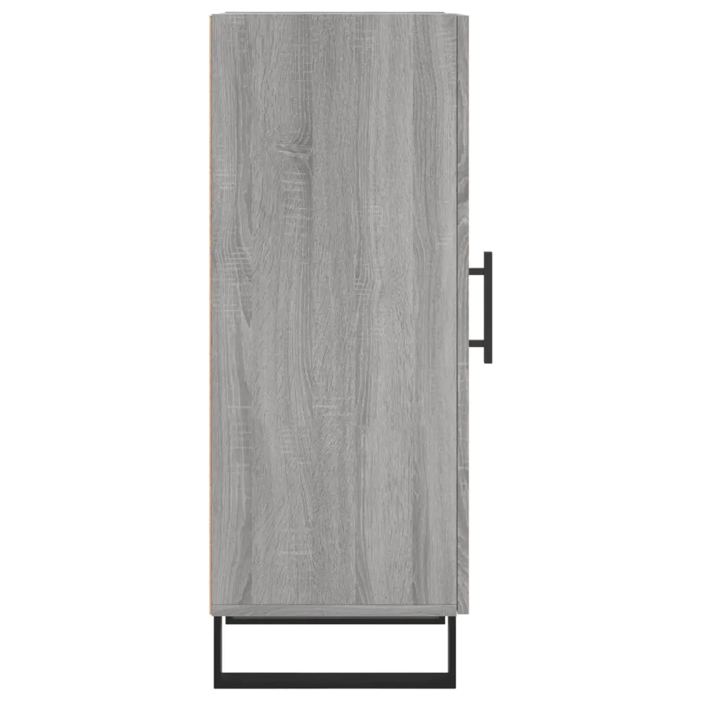 Credenza | Madia | Buffet da pranzo | Armadio da pranzo Grigio Sonoma 34,5x34x90 cm in Legno Multistrato