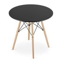 Valora KOVA TODI Tavolo rotondo 80cm - Nero