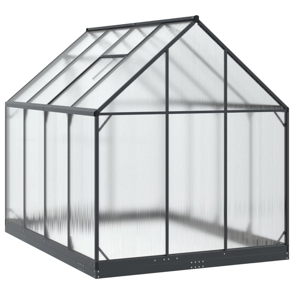 Serra da Giardino con porta Antracite 183,5 x 243,5 x 207 cm