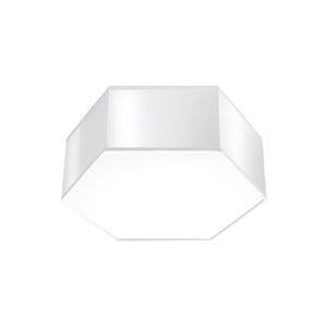 Lampada da soffitto moderna a cubo SUNDE arancione spagnolo, bianca 2x15W LED E27