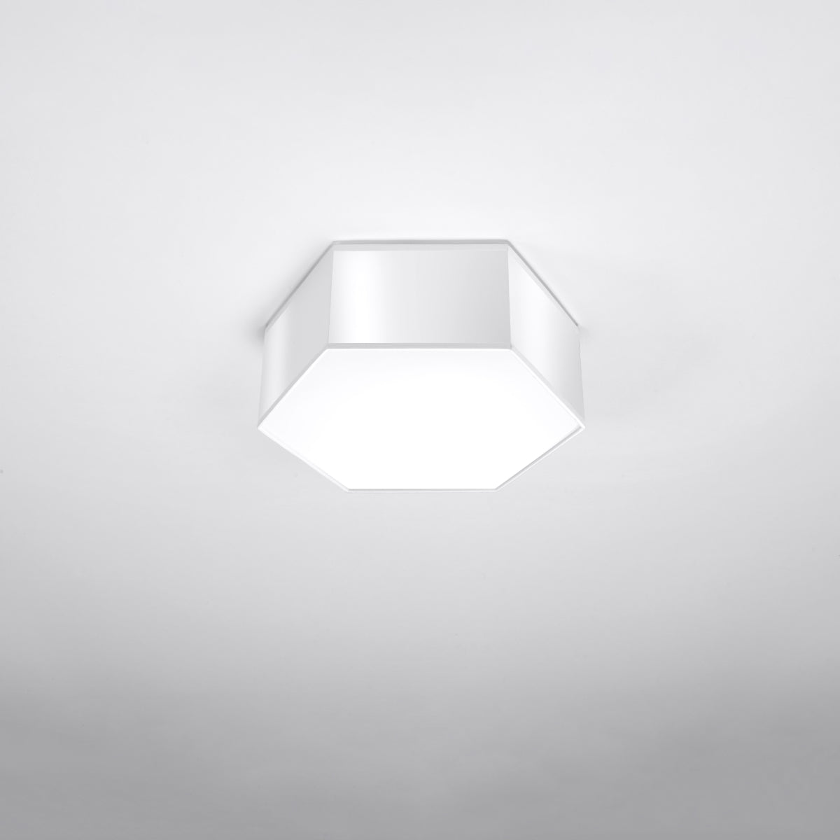 Lampada da soffitto moderna a cubo SUNDE arancione spagnolo, bianca 2x15W LED E27