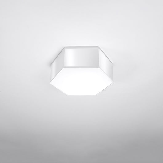 Lampada da soffitto moderna a cubo SUNDE arancione spagnolo, bianca 2x15W LED E27