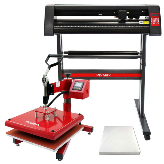 Pressa a Caldo per Magliette Swing 38cm Sublimazione & Plotter da Taglio Vinile