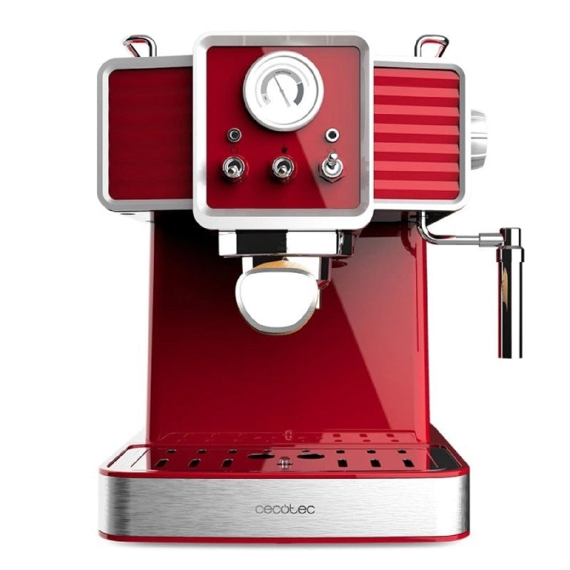 CECOTEC 01727 - Power Espresso 20 Tradizionale Light Red