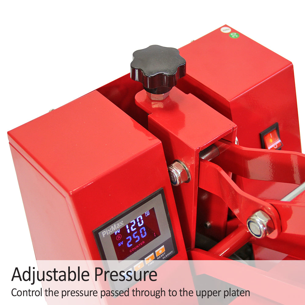 Pressa a Caldo 38cm, Plotter da Taglio Vinile, Stampante & Pacchetto Weeding