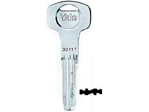 chiave grezza per cilindri europei y2s 6 perni cod:ferx.vit52837