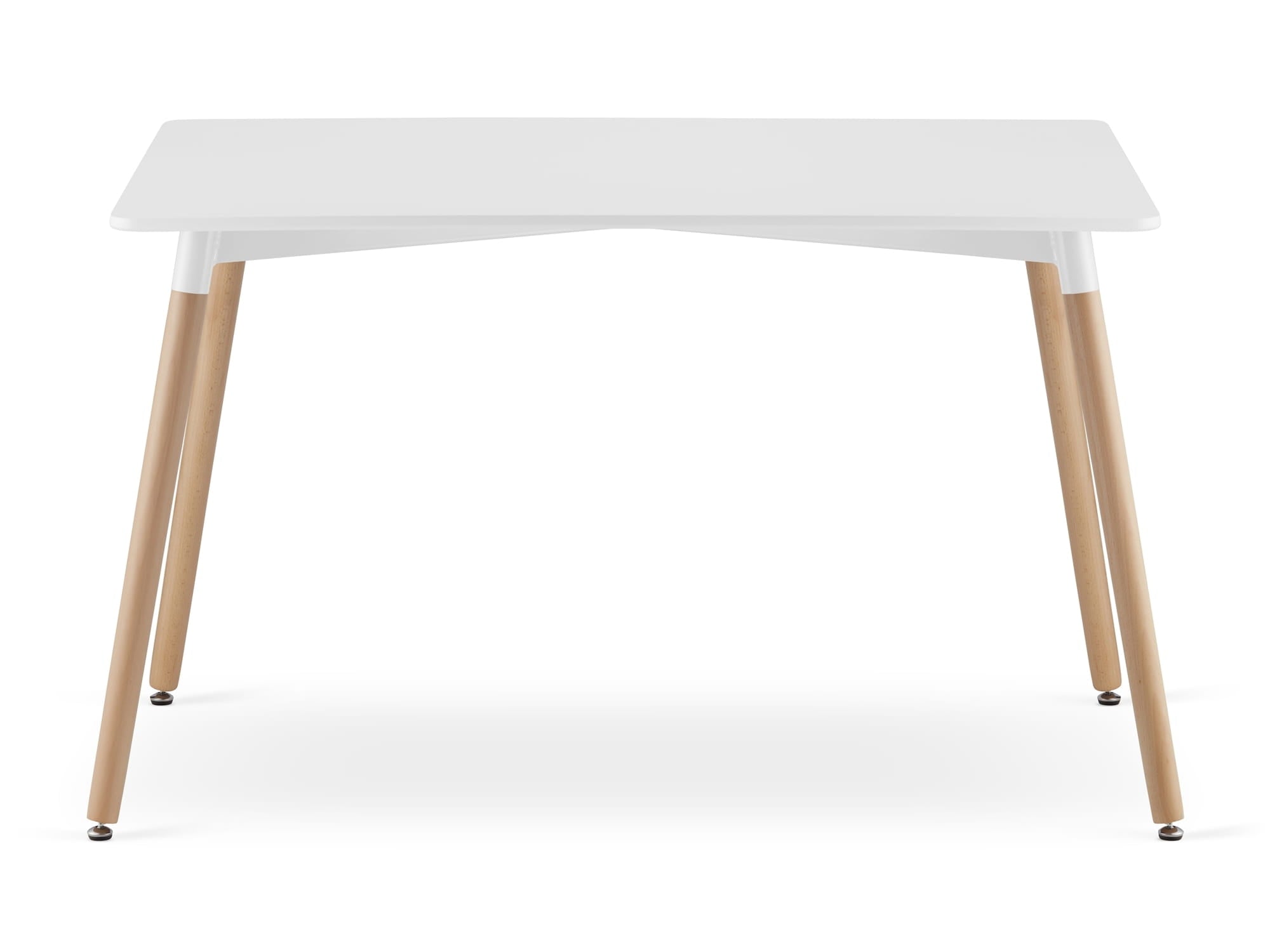 Tavolo da pranzo moderno bianco VALORA YURO 120 cm x 80 cm