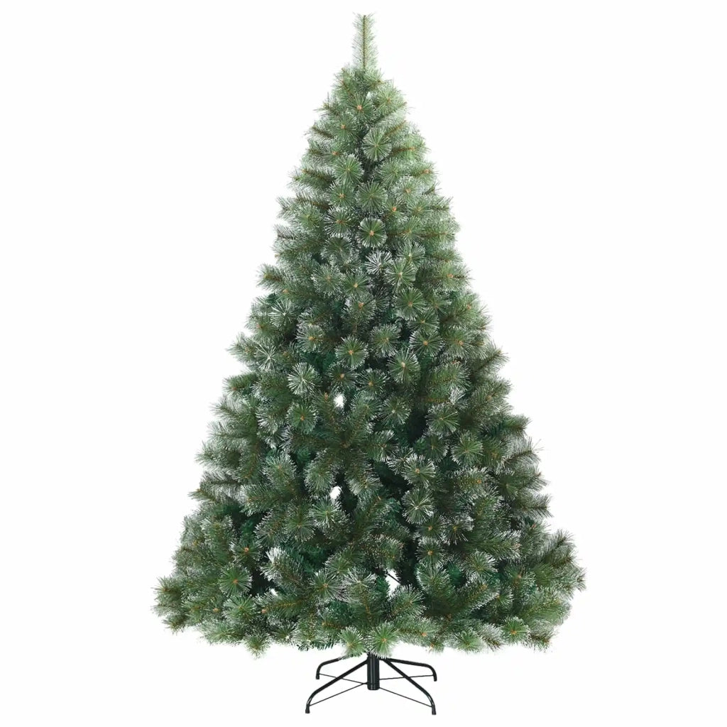 Albero di Natale artificiale con 300 LED Verde 210 cm PE e PVC 3397858