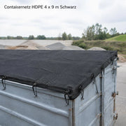 Container Net HDPE 4 X 9 M Black