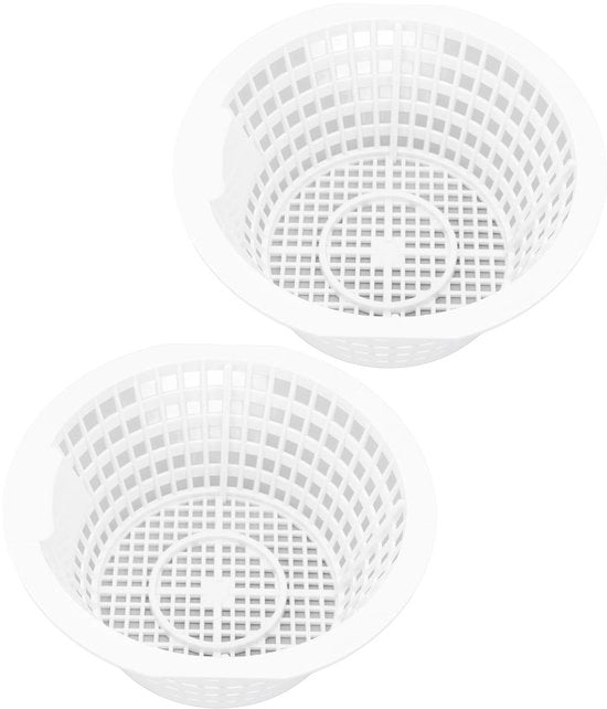 Skimmer per due pezzi - Materiale in plastica ecologico - Adatto per piscine e bagni idromassaggio - Dimensioni 15,7 x 15 x 7 cm - Resistente al logorio - Peso leggero 130 gram - Skimmer per piscina