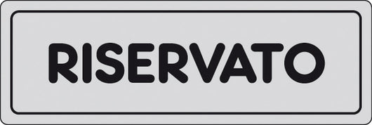 etichetta adesiva 150x50 riservato cod:ferx.10583