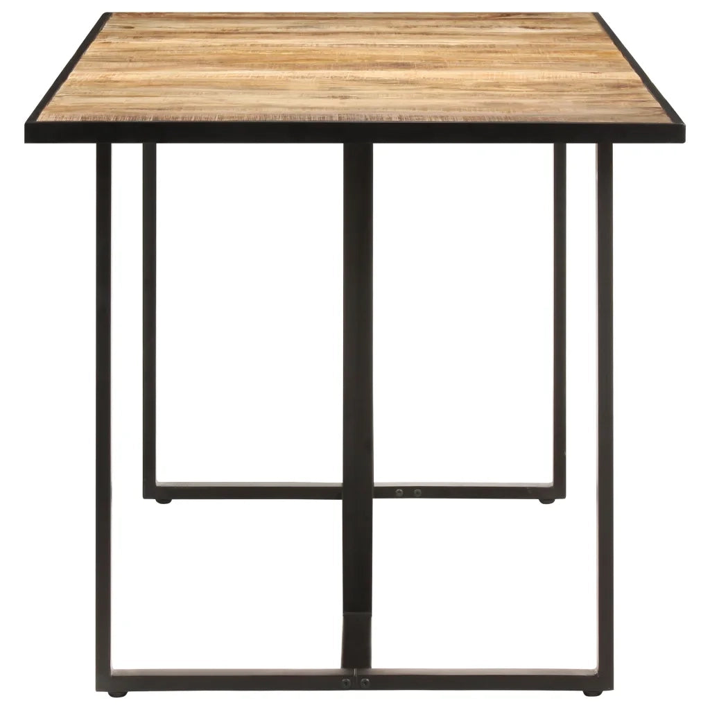 Tavolo da Pranzo | Tavolo da cucina 180 cm in Legno di Mango Grezzo