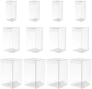 Cadeaudozen 30 Stuks - PVC trasparente - Imballaggio impermeabile - 3 misure 40x100/60x120/80x140mm - Scatola preferiti - Per desserts/sfogliatelle - Imballaggi