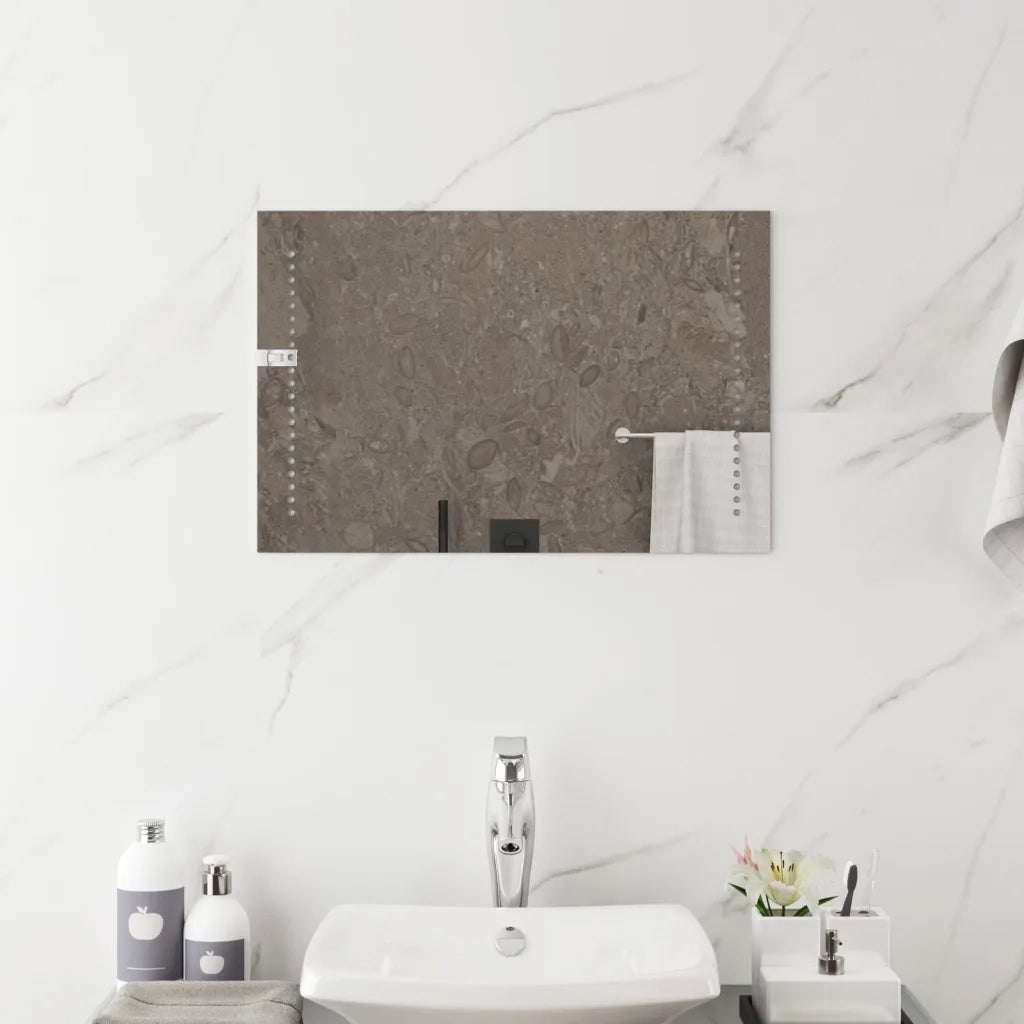 Specchio da Bagno con Luci LED 40x60 cm cod mxl 47186