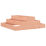 Fioriera | Cassetta per fiori | Vaso 80x80x27 cm in Legno Massello di Douglas