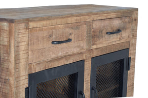 Cassapanca in massello di mango  