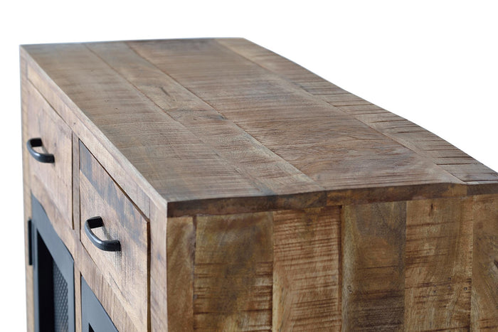 Cassapanca in massello di mango  