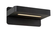 Applique Lucide Atkin LED 5W 2700K metallo nero/bianco
