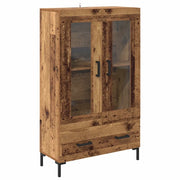 Credenza | Madia | Buffet da pranzo | Armadio da pranzo Legno vecchio 69,5 x 31 x 115 cm Legno multistrato