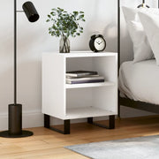 Comodino Bianco 40x30x50 cm in Legno Multistratocod mxl 103714