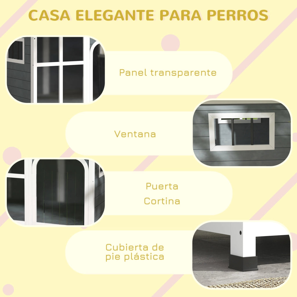 Cuccia per Cani ¨C Minimal ¨C Grigio 101x66,5x70,5 cm